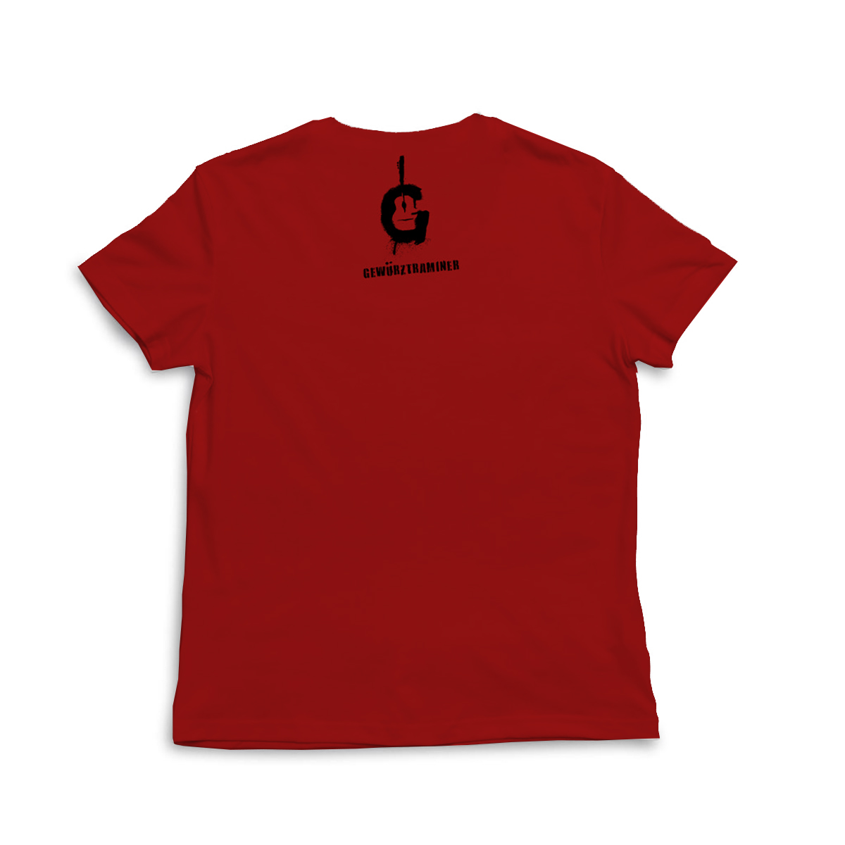 "Affe" T-Shirts Herren/Damen (rot/schwarz) - € 20,-